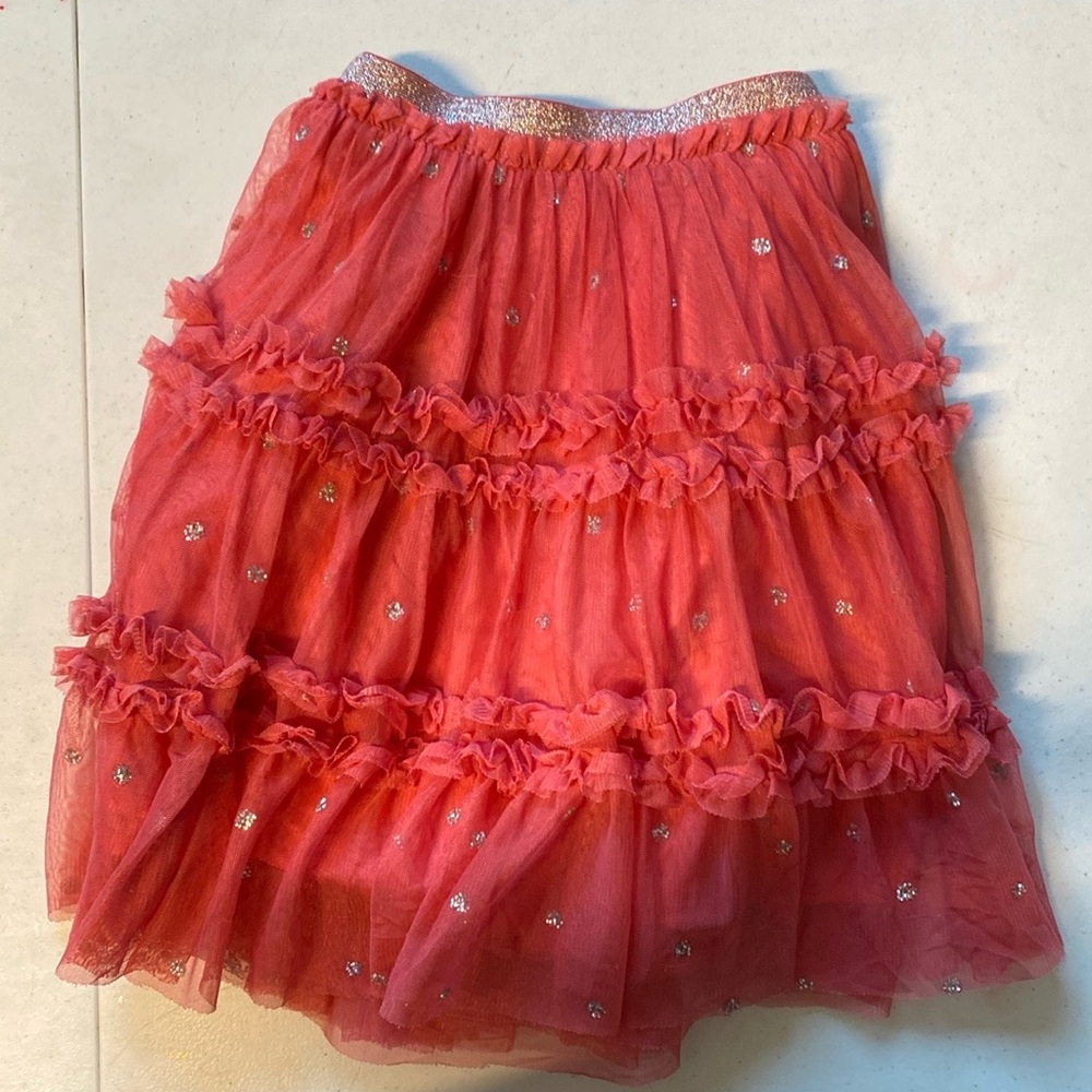 Mini Boden pink tutu skirt  size 8-9y